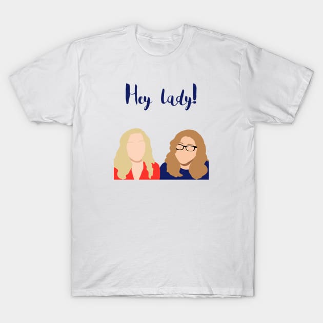 Office ladies hey lady T-Shirt by Bookishandgeeky